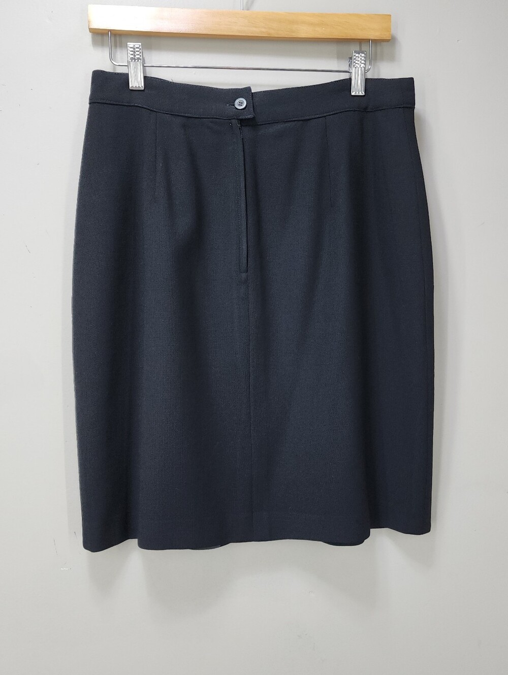 90s Vintage Max Mara Wool Mini Skirt